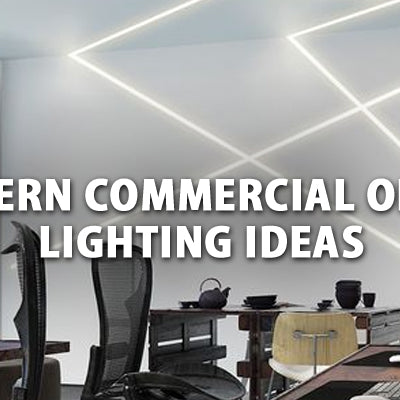 3 Modern Commercial Office Lighting Design Ideas