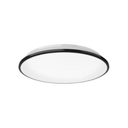 Kuzco FM43315-5CCT Brook 1-lt 15" LED Flush Mount, 5CCT Selectable - Black