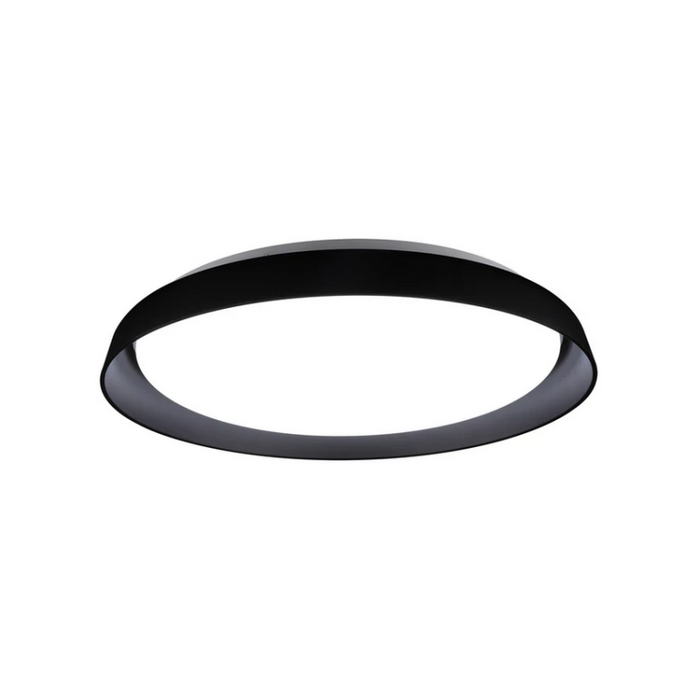 Kuzco FM43121-5CCT Hampton 1-lt 21" LED Flush Mount, 5CCT Selectable - Black