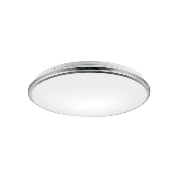 Kuzco FM43313-5CCT Brook 1-lt 13" LED Flush Mount, 5CCT Selectable - Chrome