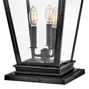 Hinkley 27097 Chapel Hill 3-lt 24" Tall LED Outdoor Pier Mount Lantern