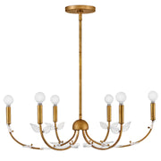 Hinkley 48286 Aliso 6-lt 30" LED Chandelier