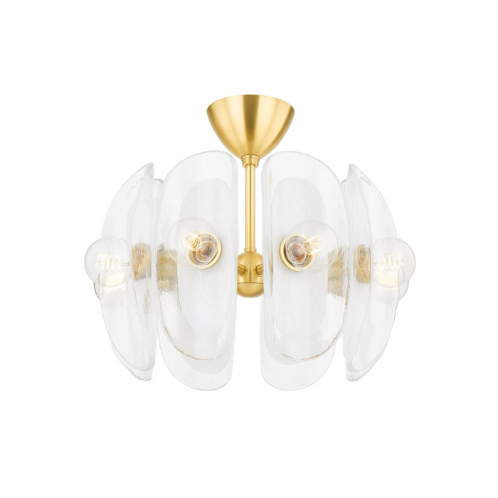 Hudson Valley 9122 Hilo 8-lt 22" Semi Flush Mount