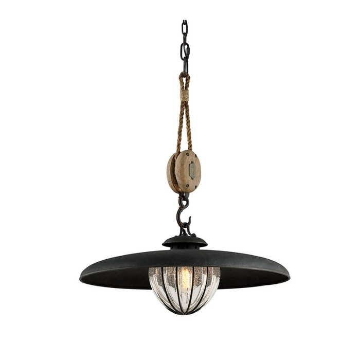 Troy F4906 Murphy 1-lt 24" Pendant