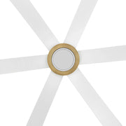Hinkley 906964 Andros 64" Indoor/Outdoor Smart Ceiling Fan with LED Light Kit - Matte White