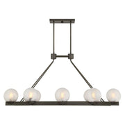 Savoy House 1-1016-8 Darien 8-lt 48" Linear Chandelier - Mediterranean Bronze