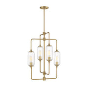 Savoy House 1-3023-4 Holton 4-lt 20" Chandelier - Warm Brass
