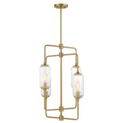 Savoy House 1-3023-4 Holton 4-lt 20" Chandelier - Warm Brass