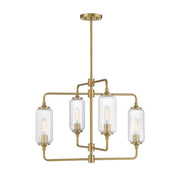 Savoy House 1-3025-4 Holton 4-lt 26" Chandelier - Warm Brass