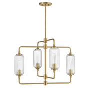Savoy House 1-3025-4 Holton 4-lt 26" Chandelier - Warm Brass