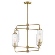 Savoy House 1-3025-4 Holton 4-lt 26" Chandelier - Warm Brass