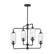 Savoy House 1-3025-4 Holton 4-lt 26" Chandelier - Matte Black