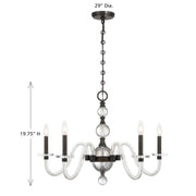 Savoy House 1-4277-5 Aragon 5-lt 29" Chandelier