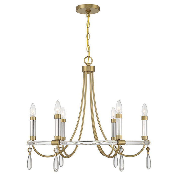 Savoy House 1-7716-6 Mayfair 6-lt 26" Chandelier