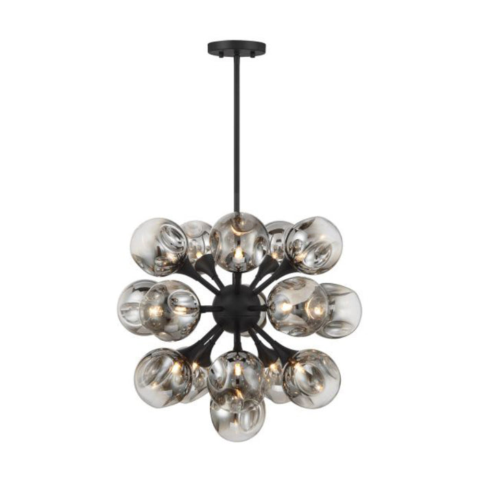 Savoy House 1-7934-16 Matisse 16-lt 22" Chandelier - Matte Black