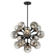 Savoy House 1-7934-16 Matisse 16-lt 22" Chandelier - Matte Black