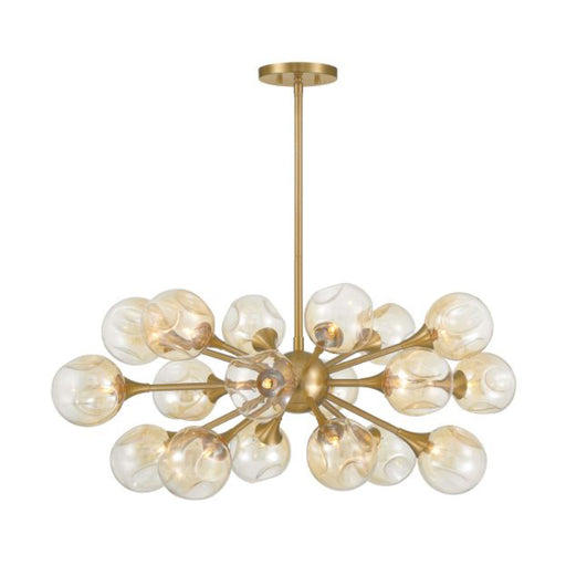 Savoy House 1-7935-18 Matisse 18-lt 21" Chandelier - Warm Brass