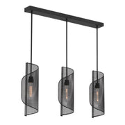 Savoy House 1-8031-3 Hillbourne 3-lt 38" Linear Chandelier - Matte Black