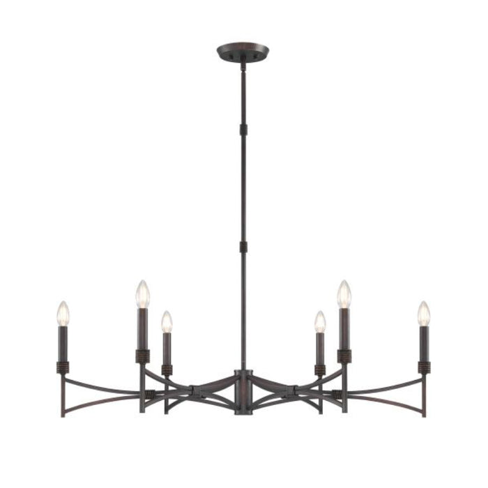 Savoy House 1-8166-6 Gardner 6-lt 40" Chandelier
