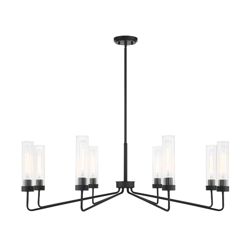 Savoy House 1-8860-8 Baker 8-lt 44" Chandelier