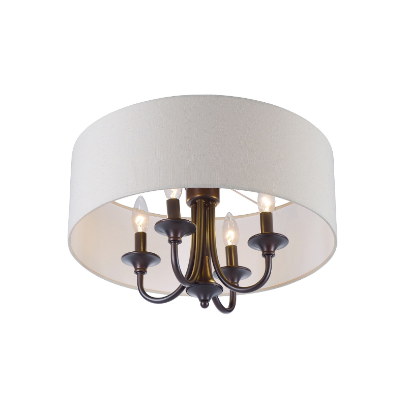Maxim 10013 Bongo 4-lt 18" Pendant/Semi-Flush Mount