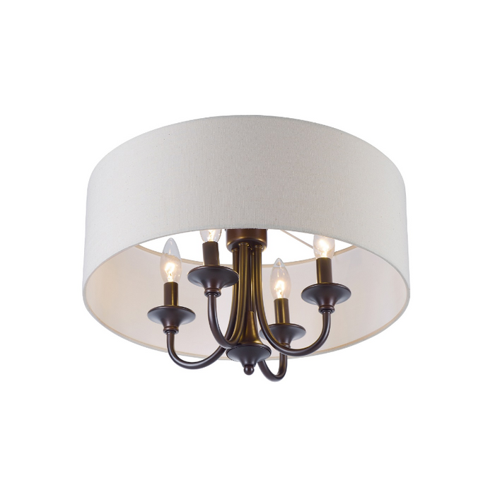 Maxim 10013 Bongo 4-lt 18" Pendant/Semi-Flush Mount