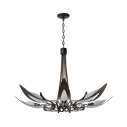 Hubbardton Forge 101320 Parasol 7-lt 38" Chandelier - Bronze