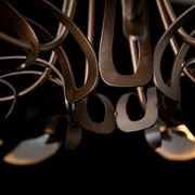 Hubbardton Forge 101320 Parasol 7-lt 38" Chandelier