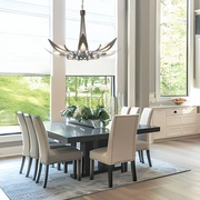Hubbardton Forge 101320 Parasol 7-lt 38" Chandelier