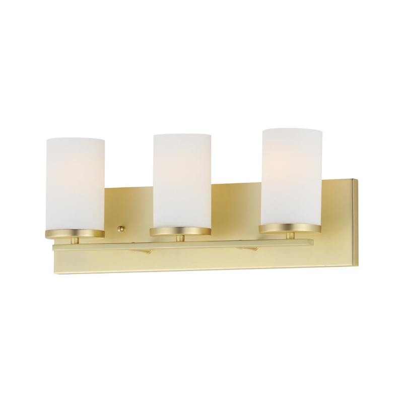 Maxim 10283 Lateral 3-lt 20" Bath Vanity - Satin Brass