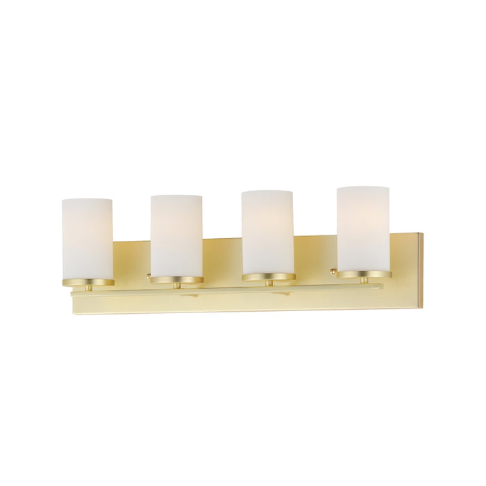 Maxim 10284 Lateral 4-lt 30" Bath Vanity-Satin Brass