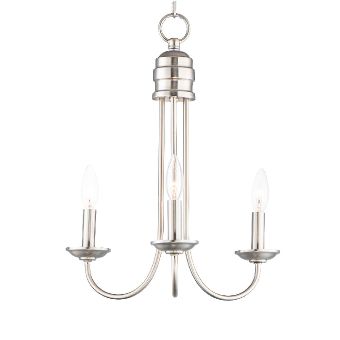 Maxim 10343 Logan 3-lt 16" Candle Chandelier