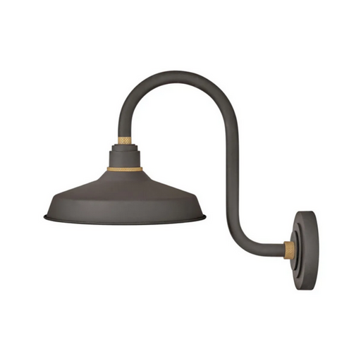 Hinkley 10362 Foundry Classic 1-lt 17" Tall LED Outdoor Gooseneck Barn Light - Museum Bronze