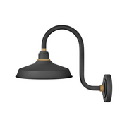 Hinkley 10362 Foundry Classic 1-lt 17" Tall LED Outdoor Gooseneck Barn Light - Textured Black