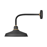Hinkley 10413 Foundry Classic 1-lt 18" Tall LED Outdoor Straight Arm Barn Light