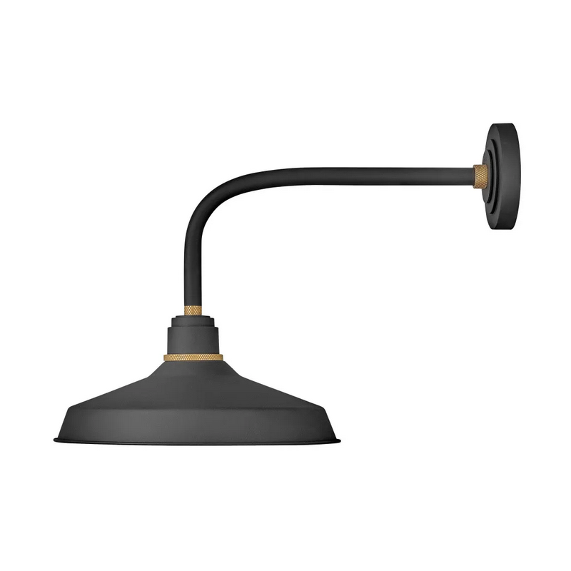 Hinkley 10413 Foundry Classic 1-lt 18" Tall LED Outdoor Straight Arm Barn Light