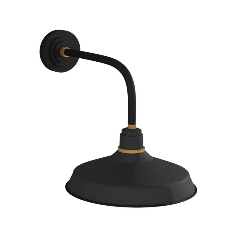 Hinkley 10413 Foundry Classic 1-lt 18" Tall LED Outdoor Straight Arm Barn Light