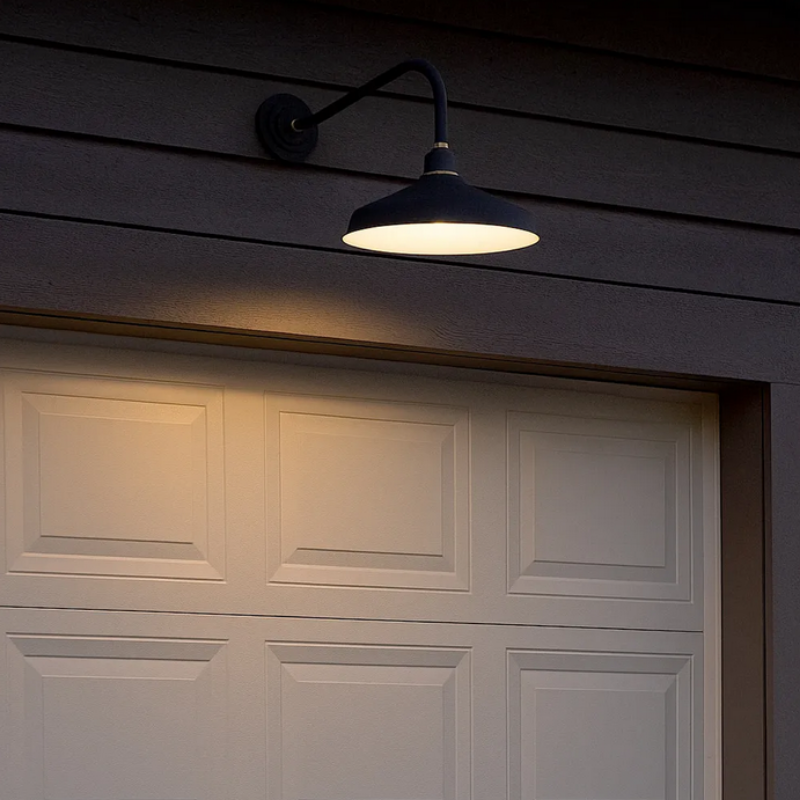Hinkley 10413 Foundry Classic 1-lt 18" Tall LED Outdoor Straight Arm Barn Light