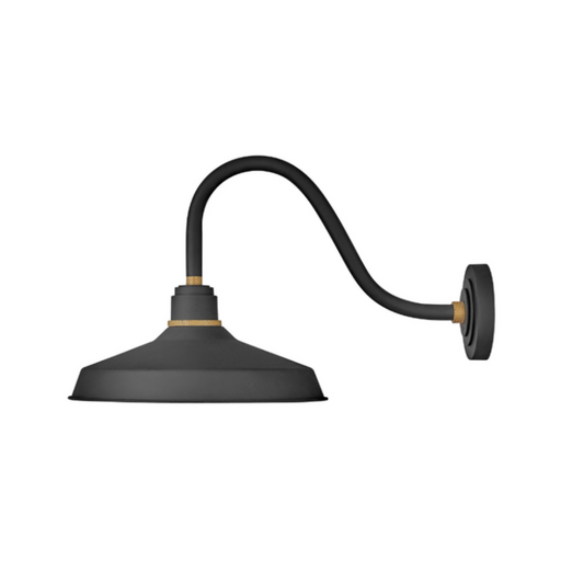 Hinkley 10443 Foundry Classic 1-lt 16" LED Outdoor Gooseneck Barn Light - Textured Black