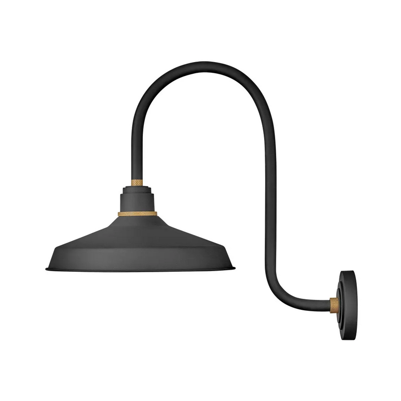 Hinkley 10473 Foundry Classic 1-lt 24" Tall LED Outdoor Gooseneck Barn Light