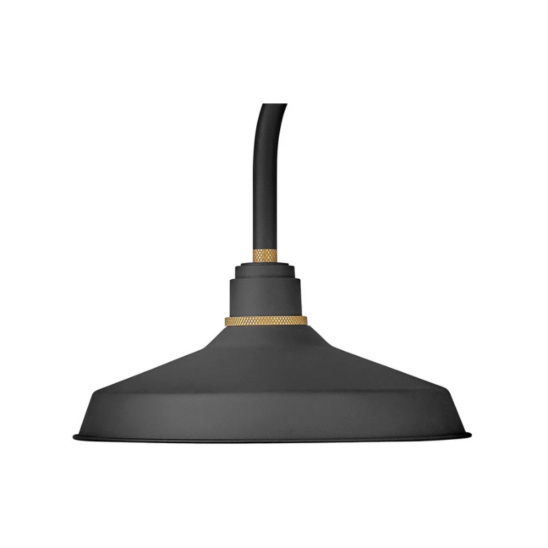 Hinkley 10473 Foundry Classic 1-lt 24" Tall LED Outdoor Gooseneck Barn Light