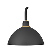 Hinkley 10615 Foundry Dome 1-lt 21" Tall LED Outdoor Straight Arm Barn Light