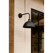 Hinkley 10615 Foundry Dome 1-lt 21" Tall LED Outdoor Straight Arm Barn Light