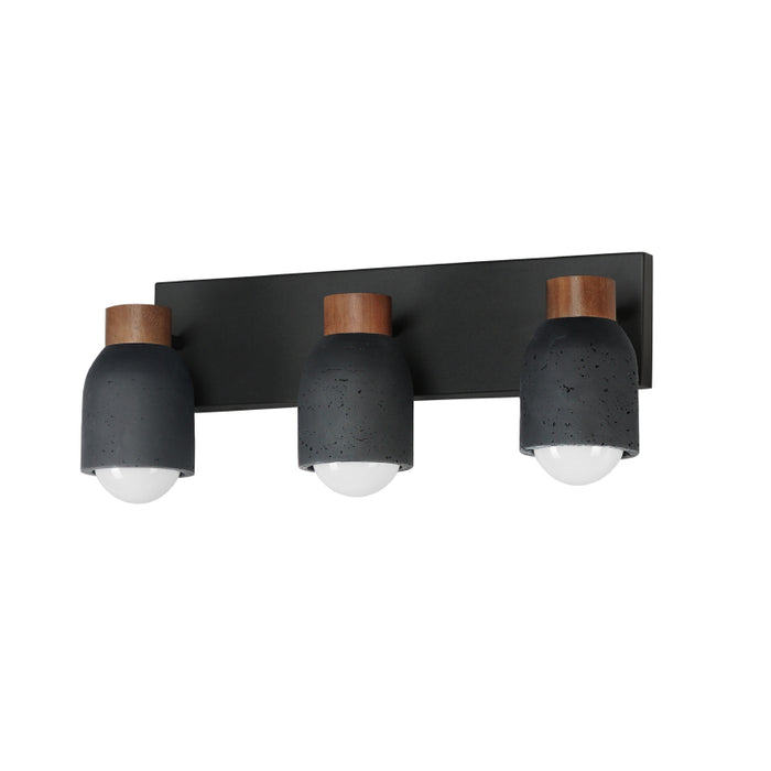Maxim 10623 Pompeii 3-lt 21" Vanity - Lava / Black