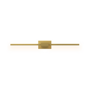 Koncept ZBW-24 Z-Bar 24" LED Wall Sconce, Center Mount - Gold