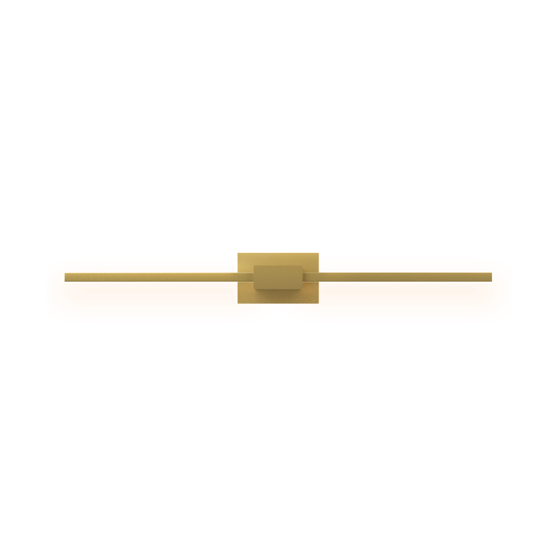 Koncept ZBW-24 Z-Bar 24" LED Wall Sconce, Center Mount - Gold