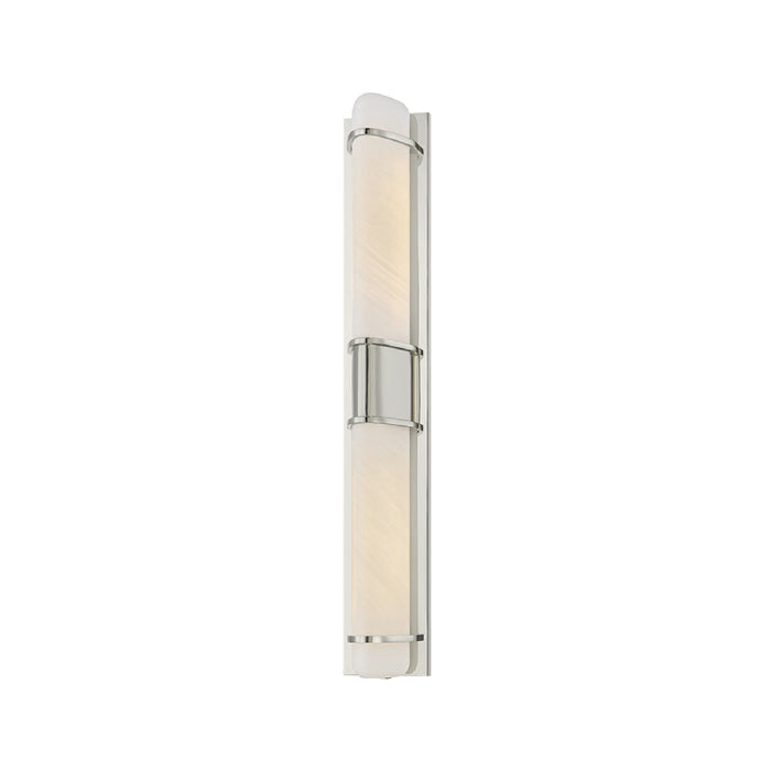 Hudson Valley 1127 Tottenville 2-lt 27" Tall Wall Sconce - Polished Nickel