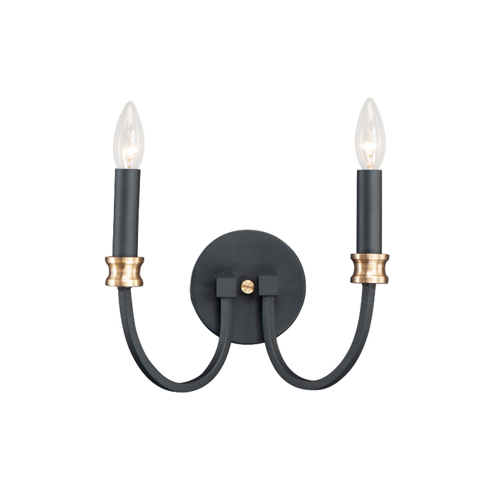 Maxim 11372 Charlton 2-lt 12" Wall Sconce