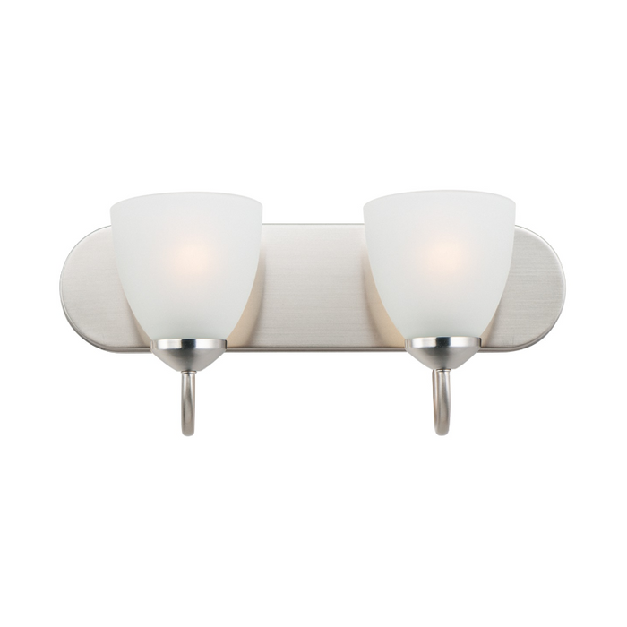 Maxim 11382 Axis 2-lt 18" Bath Vanity - Satin Nickel