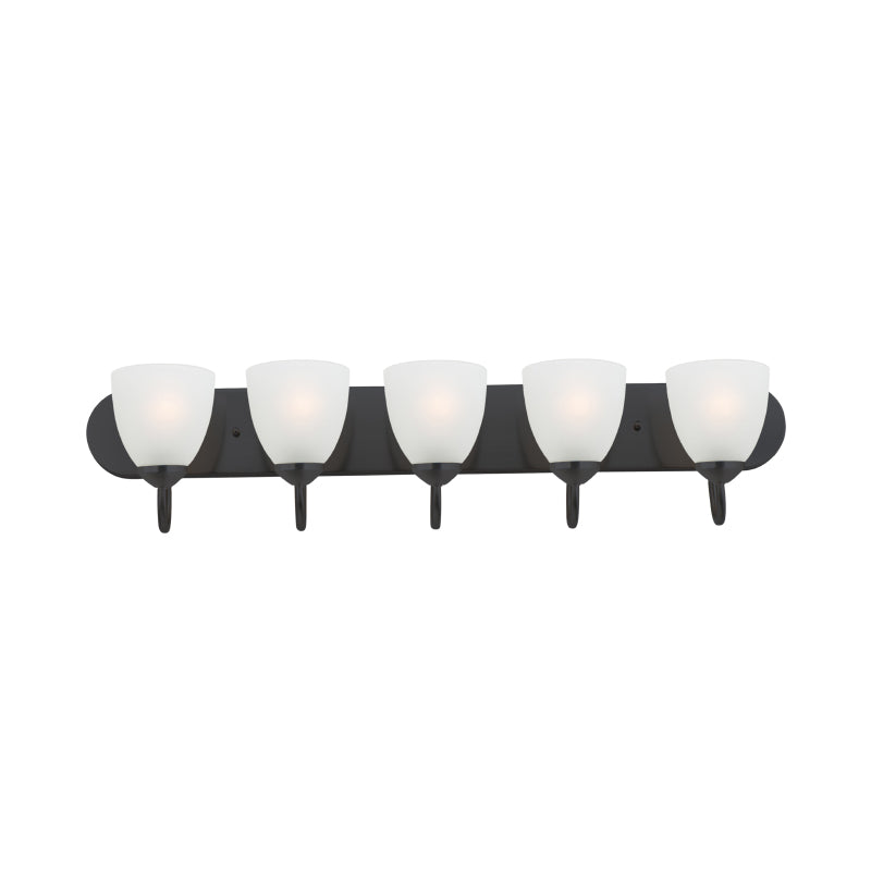 Maxim 11385 Axis 5-lt 36" Bath Vanity-Black